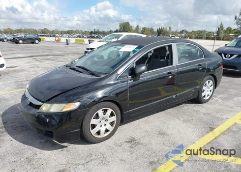 2010 Honda Civic Lx z USA, uszkodzony, nr VIN 2HGFA1F59AH515299